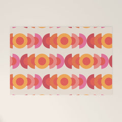 70's pattern no1 Welcome Mat