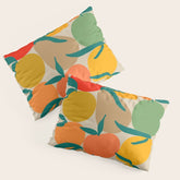2025 RETRO FRUIT MARKET CALENDAR Pillow Sham