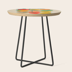 2025 RETRO FRUIT MARKET CALENDAR Side Table