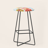 90s Drinks Stool