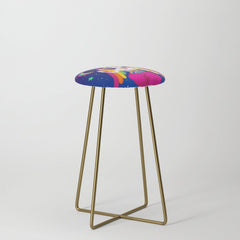 1997 Neon Rainbow Baphomet Stool