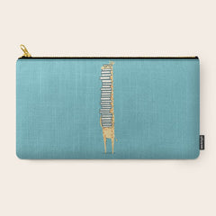 A Book Lover (blue) Carry All Pouch