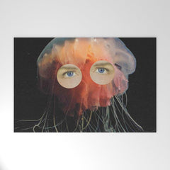 A (very) Jelly Fish Welcome Mat