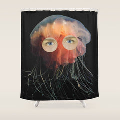 A (very) Jelly Fish Shower Curtain