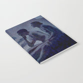 "Give me nights perfectly quiet...and I looking up at the stars" Leaves of Grass by Margaret Cook Notebook