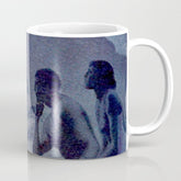 "Give me nights perfectly quiet...and I looking up at the stars" Leaves of Grass by Margaret Cook Coffee Mug