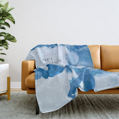 "Here's To Finding Joy, Every Day On The Journey" Throw Blanket