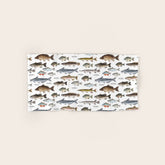 A Few Freshwater Fish Bath Towel