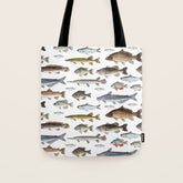 A Few Freshwater Fish Tote Bag
