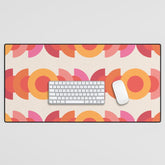 70's pattern no1 Desk Mat