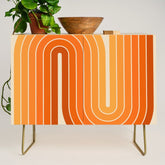 70s Retro Vintage Style Minimal Design 553 Credenza