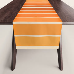70s Retro Vintage Style Minimal Design 553 Table Runner