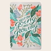 "Keep on Going and Growing" inspired by Eliza Blank, The Sill Cutting Board