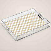1989 Check Acrylic Tray