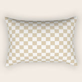 1989 Check Rectangular Pillow