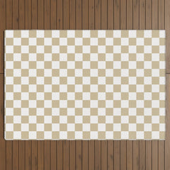 1989 Check Outdoor Rug