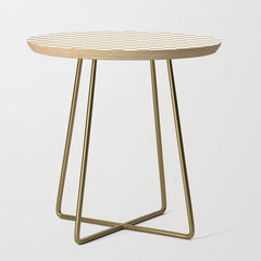 1989 Check Side Table