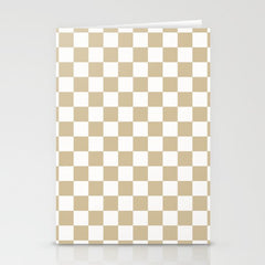 1989 Check Stationery Card