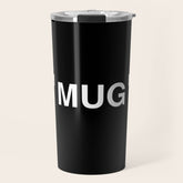 " Art " (Negative) Travel Mug