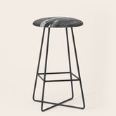 12-meter Sailing Yacht America's Cup Races nautical black and white photograph Stool