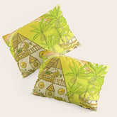 a frame simple living // banana pancakes // retro surf art by surfy birdy Pillow Sham