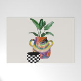 A house plant / Still life Welcome Mat