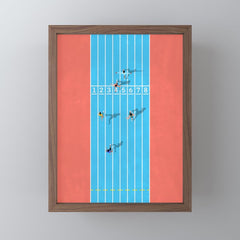 100m Mini Art Print