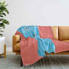 100m Throw Blanket
