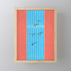 100m Mini Art Print