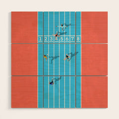 100m Wood Wall Art