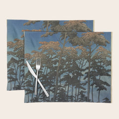 "Hikawa Park in Omiya" by Hasui Kawase, 1930 Placemat