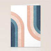 70s Rainbow Stationery Card