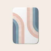 70s Rainbow Bath Mat