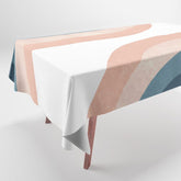 70s Rainbow Tablecloth