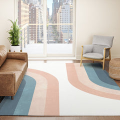 70s Rainbow Rug
