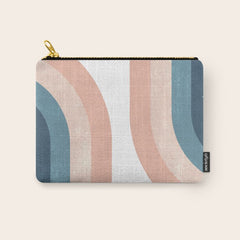 70s Rainbow Carry All Pouch