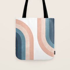 70s Rainbow Tote Bag
