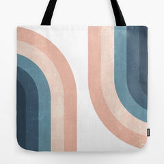 70s Rainbow Tote Bag