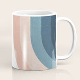 70s Rainbow Coffee Mug