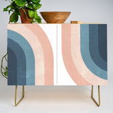 70s Rainbow Credenza