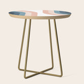 70s Rainbow Side Table