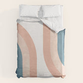 70s Rainbow Duvet Cover