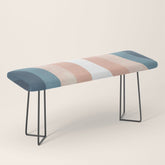 70s Rainbow Bench