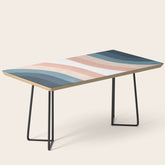 70s Rainbow Coffee Table