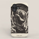 "Lone Man" by Rockwell Kent (1919) iPhone Case