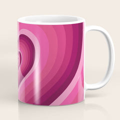 70's Heart Coffee Mug