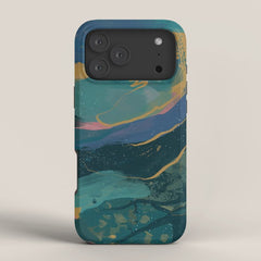 "You Are Worthy" Midnight Background iPhone Case