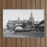 1890 Narragansett Towers & Casino, Narragansett, Rhode Island Outdoor Rug