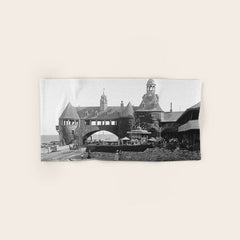1890 Narragansett Towers & Casino, Narragansett, Rhode Island Bath Towel