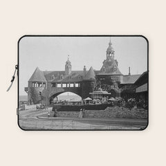 1890 Narragansett Towers & Casino, Narragansett, Rhode Island Laptop Sleeve